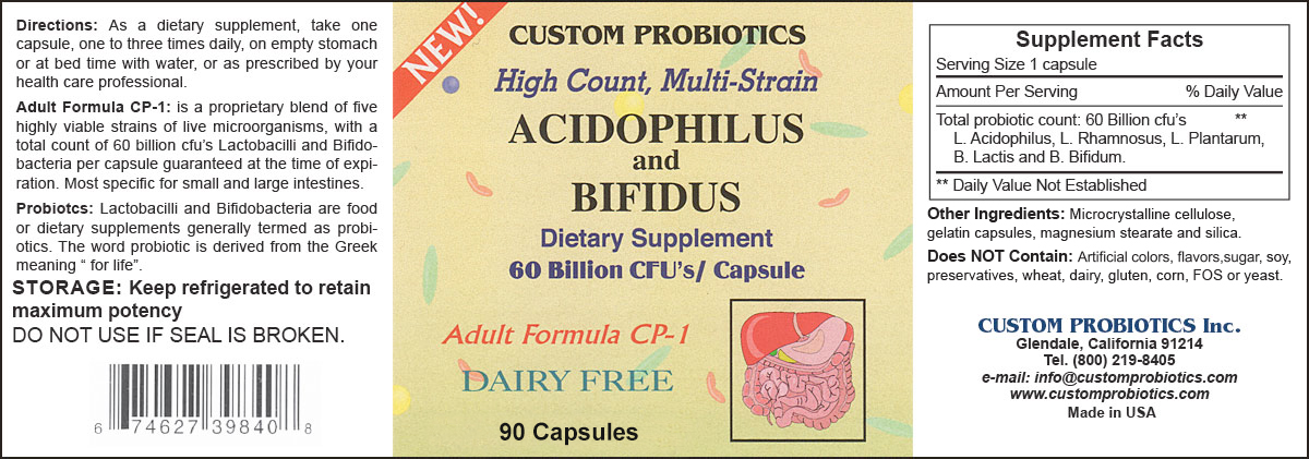 Custom-probiotics-CP1-label