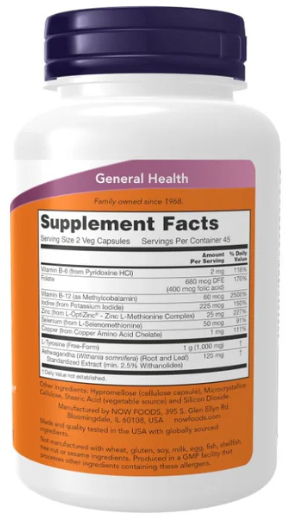 Thyroid Energy ingredients